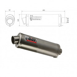 MIVV UNIVERSAL uitlaat...