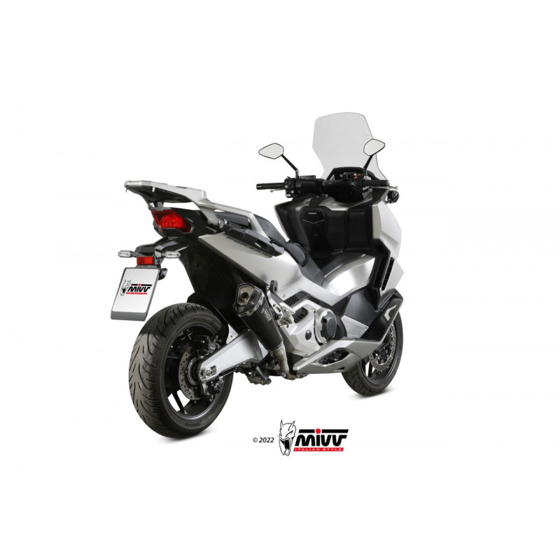 MIVV DELTA RACE Rvs zwart HONDA FORZA 750 21-22