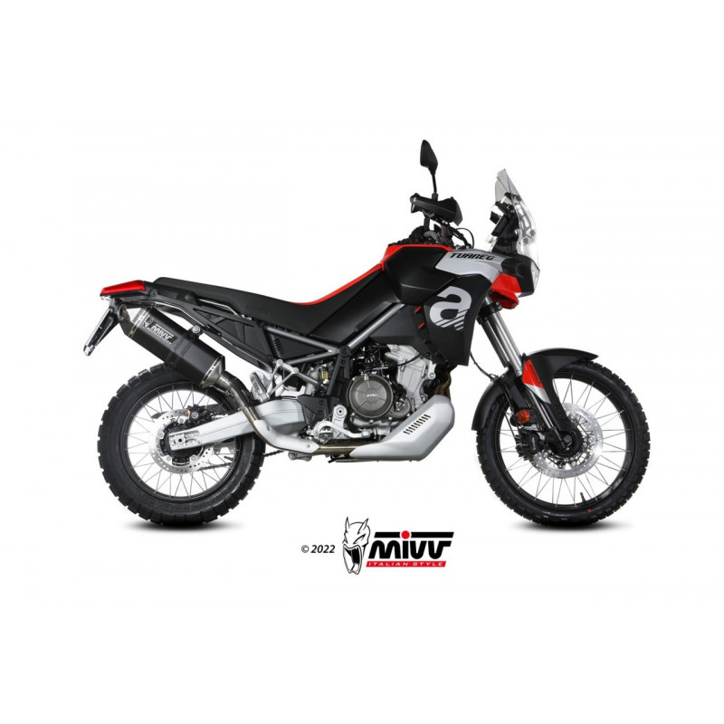 MIVV SPEED EDGE Rvs zwart Aprilia Tuareg 660 22-