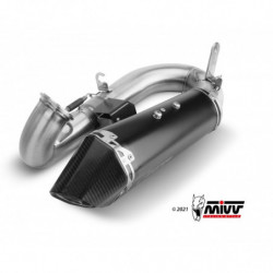 MIVV Delta-Race Rvs zwart Ducati Panigale V2 20-22