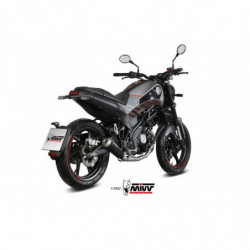 MIVV X-M1 Rvs zwart Benelli Leoncino 125 22-