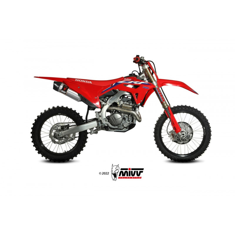 MIVV Uitlaat STR-1 Rvs HONDA CRF 250 2022-