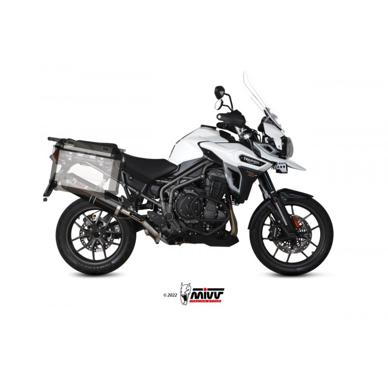 MIVV Uitlaat TRIUMPH TIGER 1200 XR / XRx / XRT / XCx / XCA 16-20