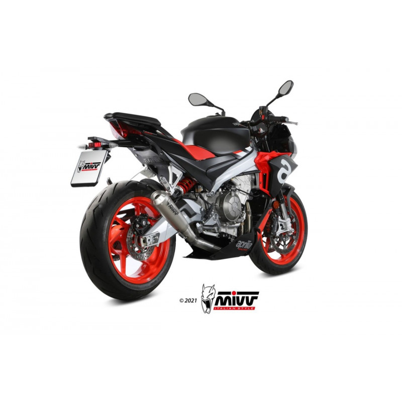 MIVV Compleet systeem X-M1 Titanium 2 in 1 APRILIA RS/TUONO 660 20-22