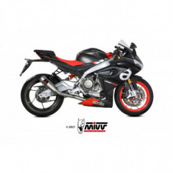 MIVV Compleet systeem X-M1 Titanium 2 in 1 APRILIA RS/TUONO 660 20-22