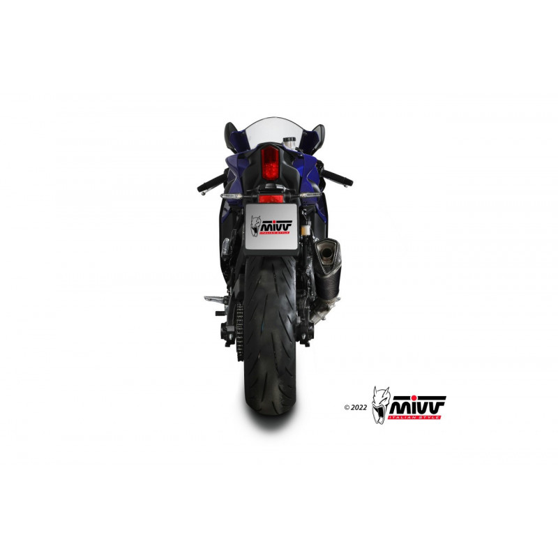 MIVV Compleet systeem Delta Race Carbon 2 in 1 YAMAHA YZF R7 22-