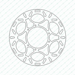 Newfren stalen remschijf star