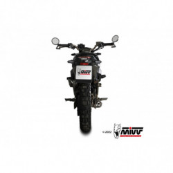 MIVV X-M1 Rvs zwart zones ZT 125 U/G1 21-22