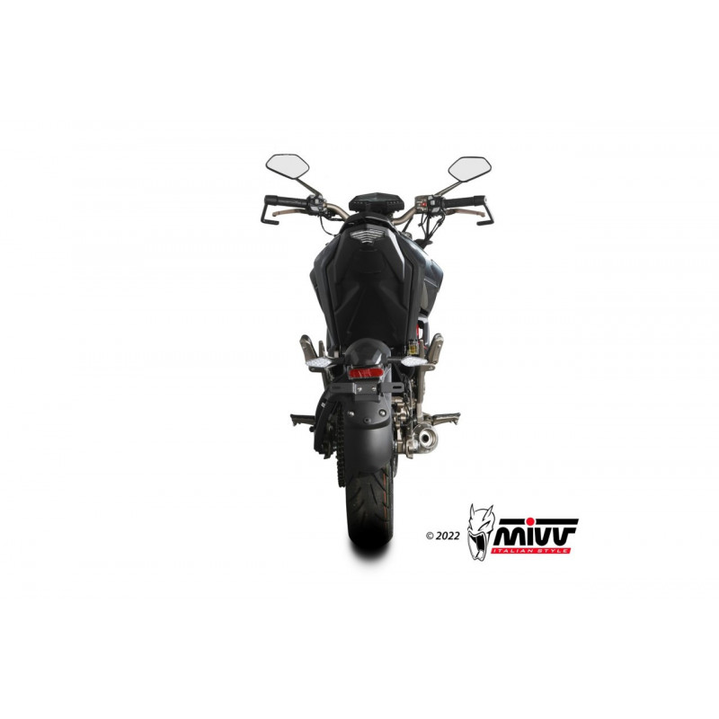 MIVV X-M1 Rvs zwart zones ZT 125 U/G1 21-22