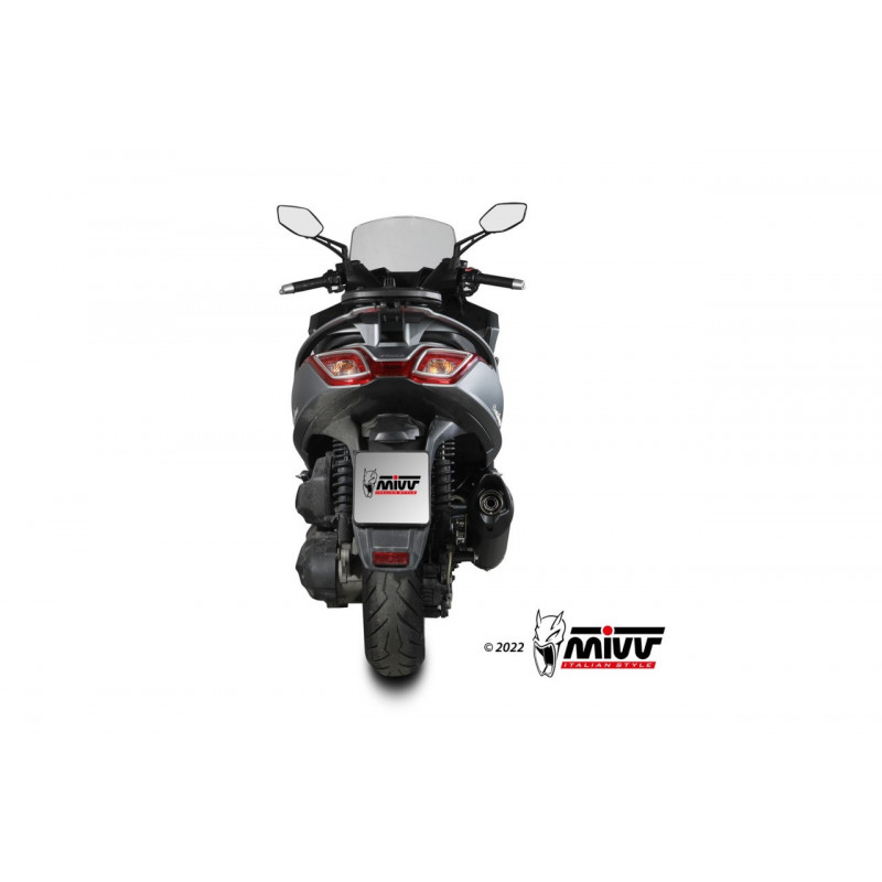 MIVV MOVER Rvs zwart KYMCO Downtown 350 16-20