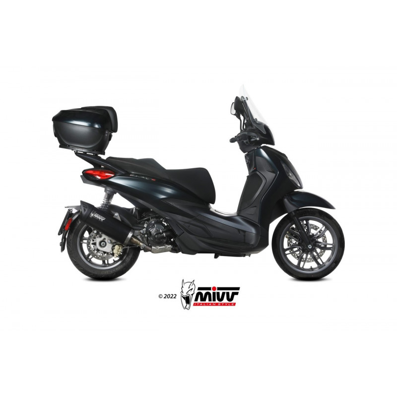 MIVV MOVER Rvs zwart PIAGGIO Beverly 300 21-22