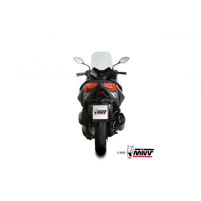 MIVV MOVER Rvs zwart YAMAHA X-MAX 300 21-22