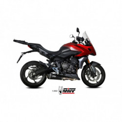 MIVV Delta Race Rvs zwart Triumph TIGER 660 Sport 21-22