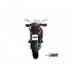 MIVV Delta Race Rvs zwart Triumph TIGER 660 Sport 21-22