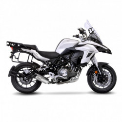 Leovince SBK LV One EVO benelli trk 502 RVS (Inox)