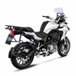 Leovince SBK LV One EVO benelli trk 502 RVS (Inox)