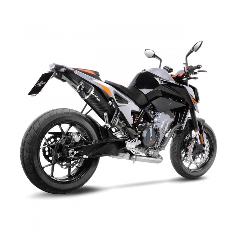Leovince SBK LV One EVO ktm 790 duke Carbon