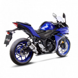 Leovince SBK LV Pro yamaha yzf-r3 / mt-03 RVS (Inox)