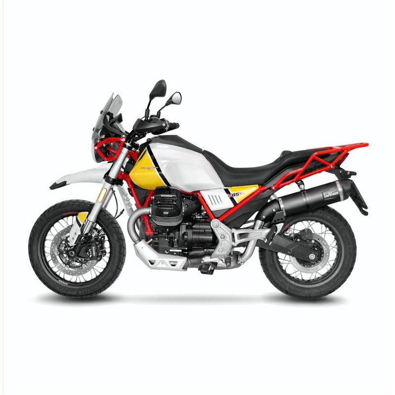 LeoVince LV One EVO Rvs Moto Guzzi V85 TT 19-22