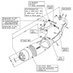 LeoVince Touring Piaggio...