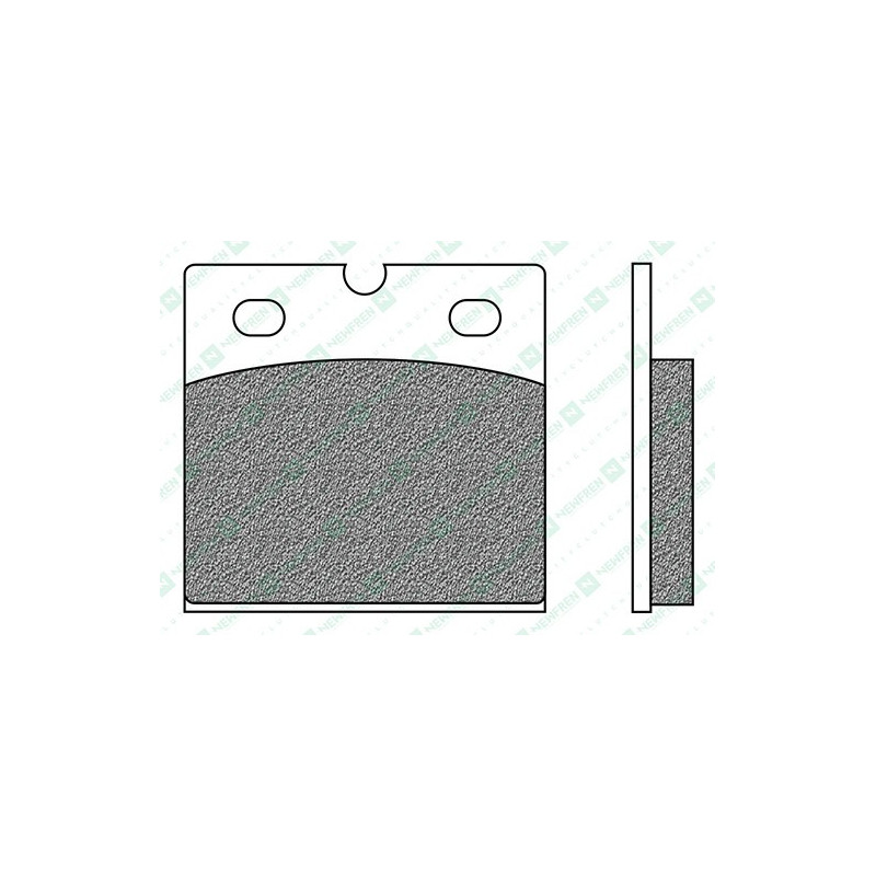 FD0013SP1-Newfren remblokken SP - TT PRO SINTER