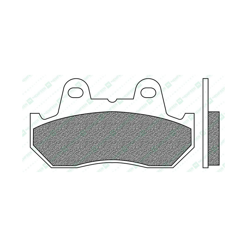 FD0058BT1-Newfren remblokken BT - TOURING ORGANIC