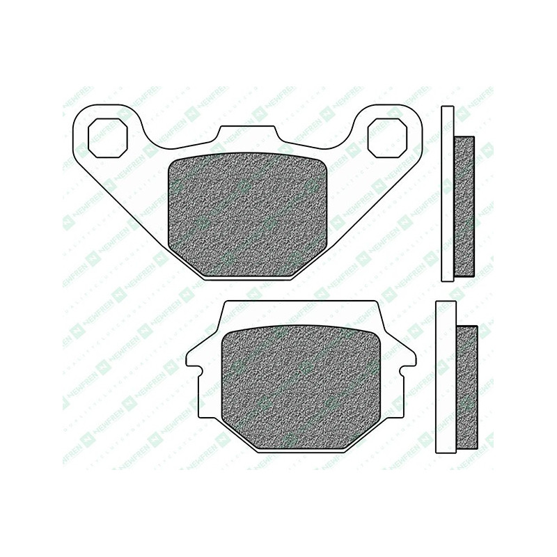 FD0073BD1-Newfren remblokken BD - DIRT ORGANIC