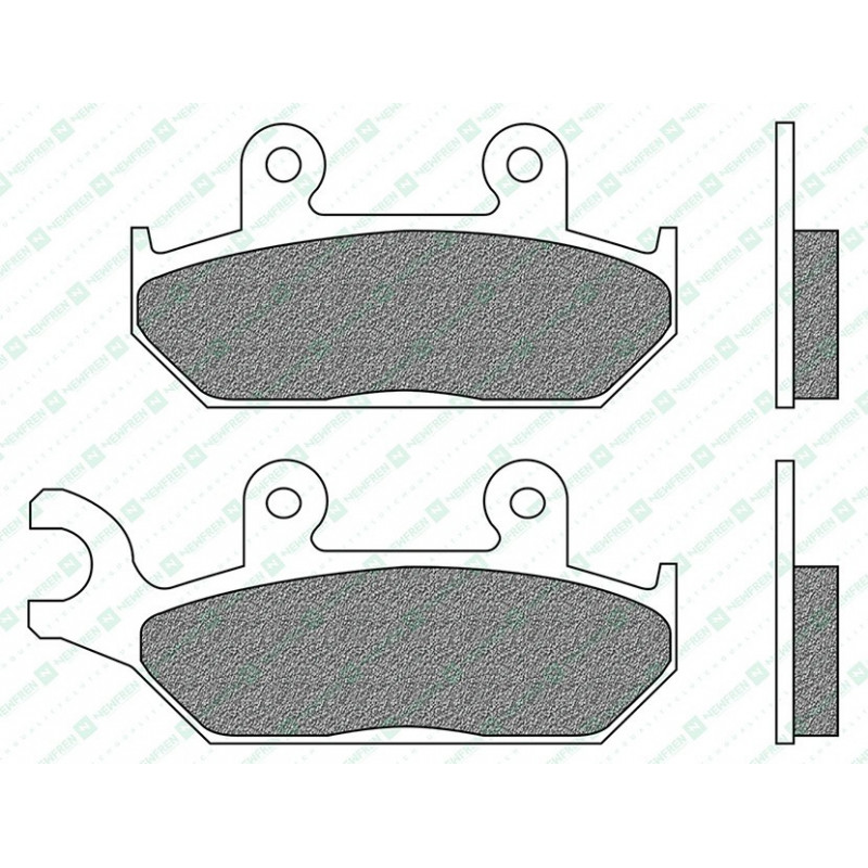 FD0167BT1-Newfren remblokken BT - TOURING ORGANIC