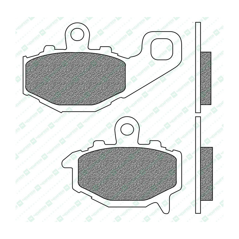 FD0207TS1-Newfren remblokken TS - TOURING SINTER