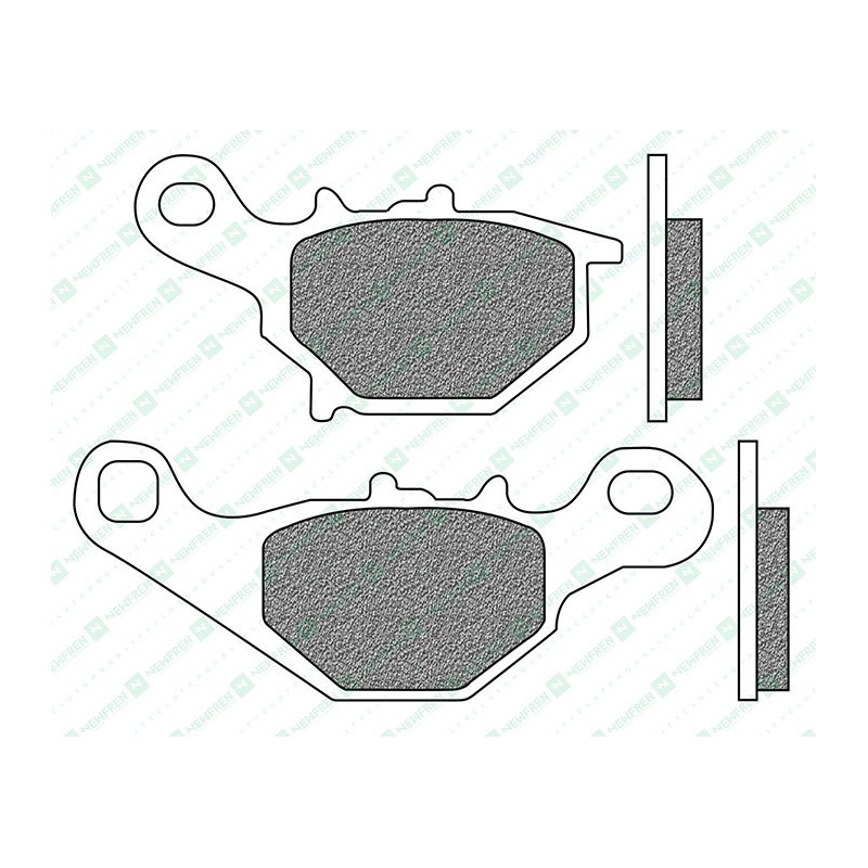 FD0222SD1-Newfren remblokken SD - DIRT SINTER