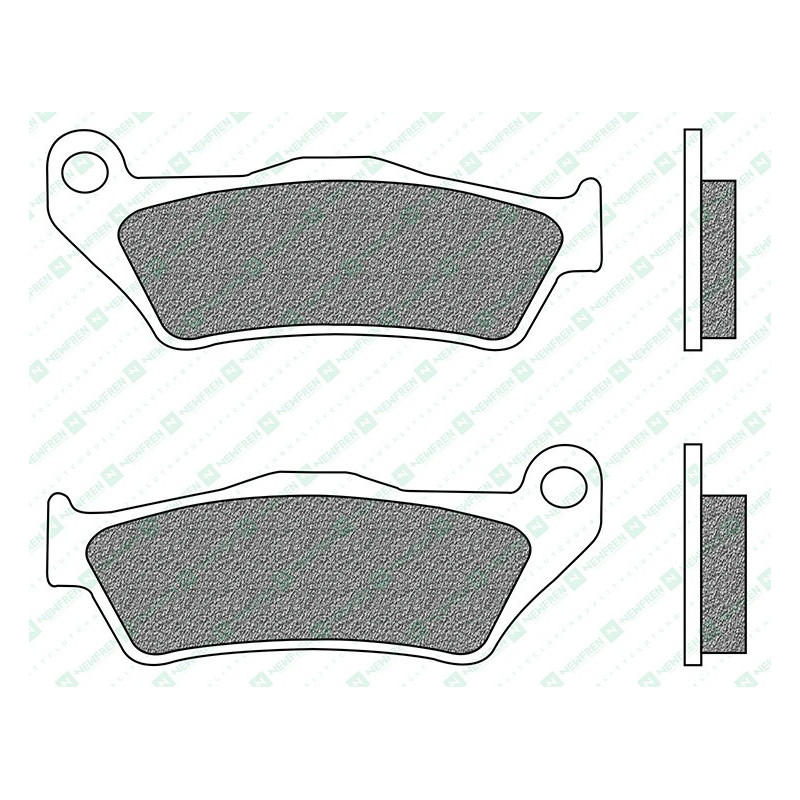FD0229BT1-Newfren remblokken BT - TOURING ORGANIC
