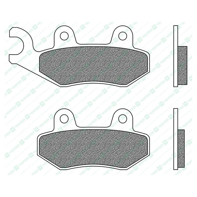 FD0230BE1-Newfren remblokken BE - ELITE ORGANIC