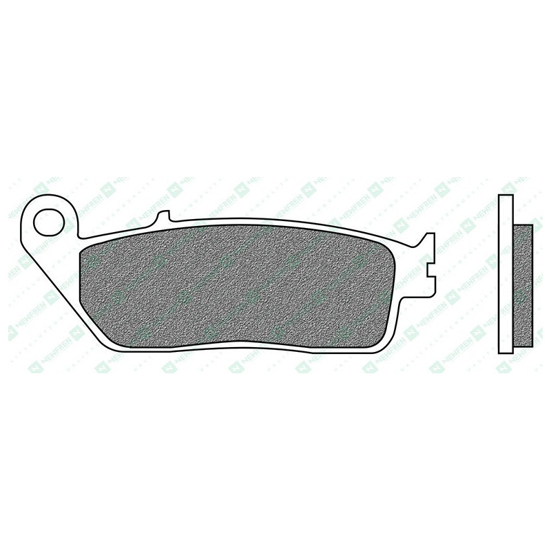 FD0325BT1-Newfren remblokken BT - TOURING ORGANIC