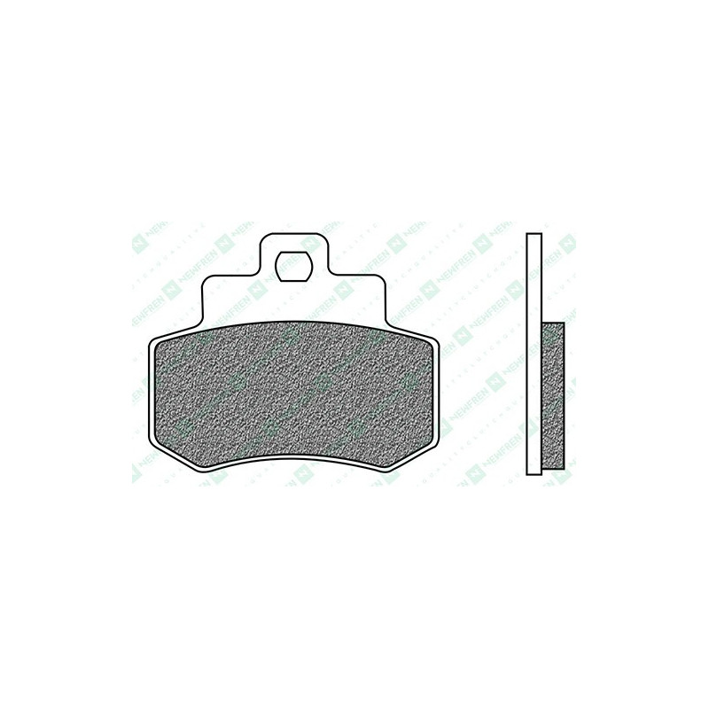 FD0328BE1-Newfren remblokken BE - ELITE ORGANIC