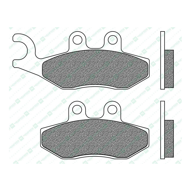 FD0330BE1-Newfren remblokken BE - ELITE ORGANIC