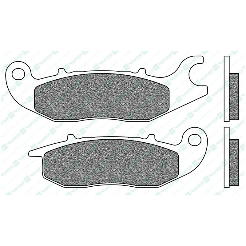 FD0355BE1-Newfren remblokken BE - ELITE ORGANIC