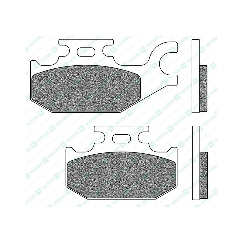 FD0424BV1-Newfren remblokken BV - ATV ORGANIC