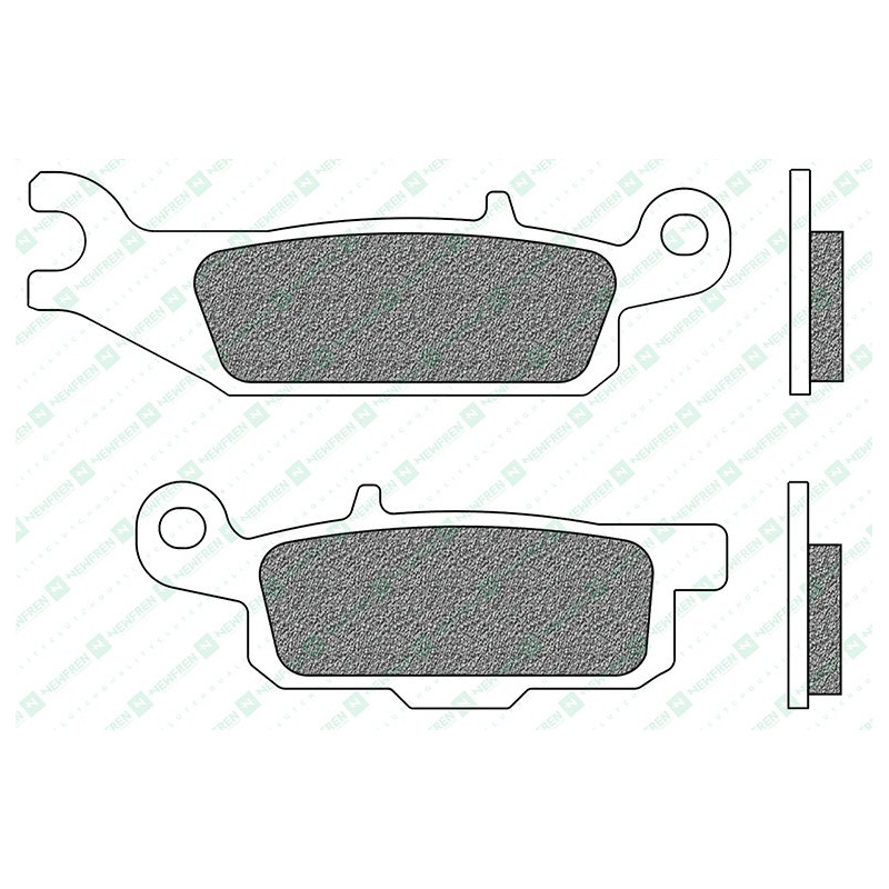 FD0429SV1-Newfren remblokken SV - ATV SINTER