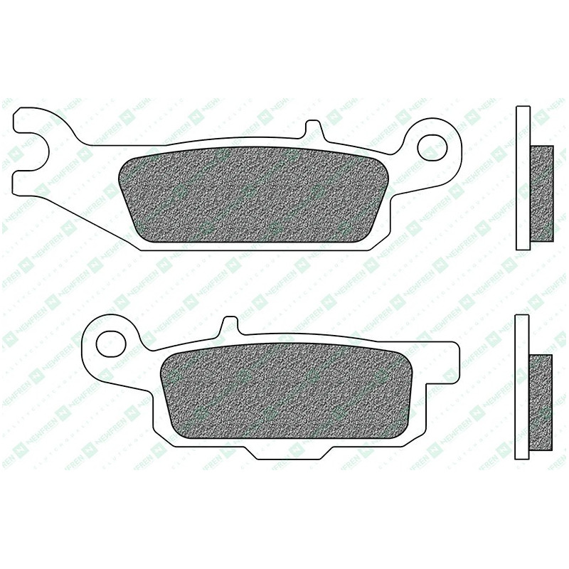 FD0430SV1-Newfren remblokken SV - ATV SINTER