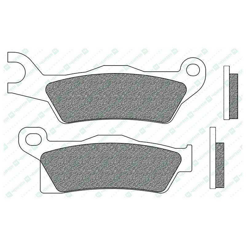 FD0505SV1-Newfren remblokken SV - ATV SINTER