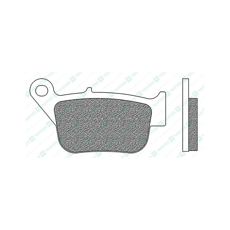 FD0514BE1-Newfren remblokken BE - ELITE ORGANIC