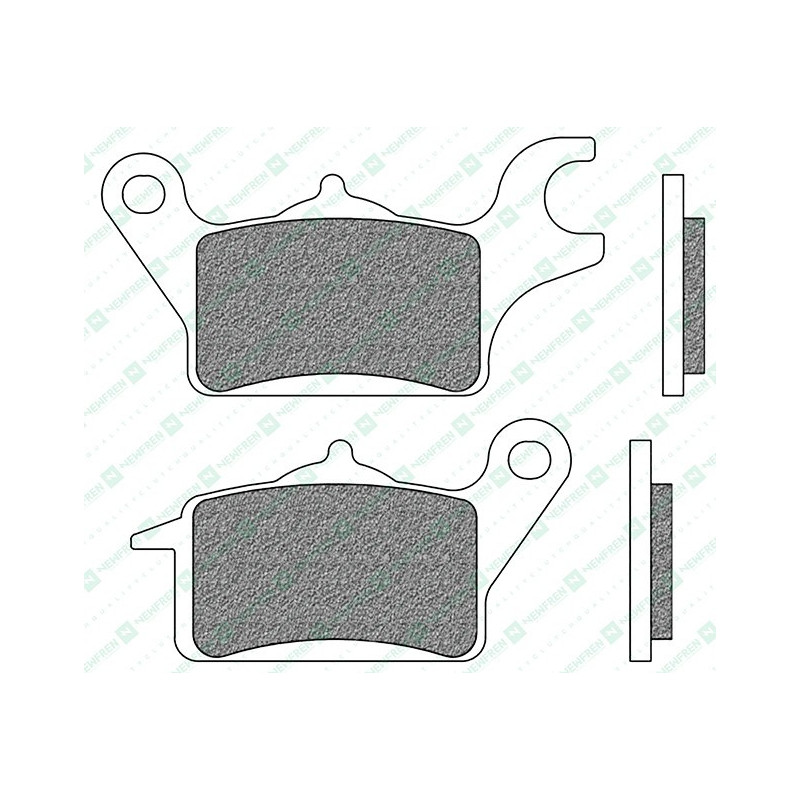 FD0519BE1-Newfren remblokken BE - ELITE ORGANIC