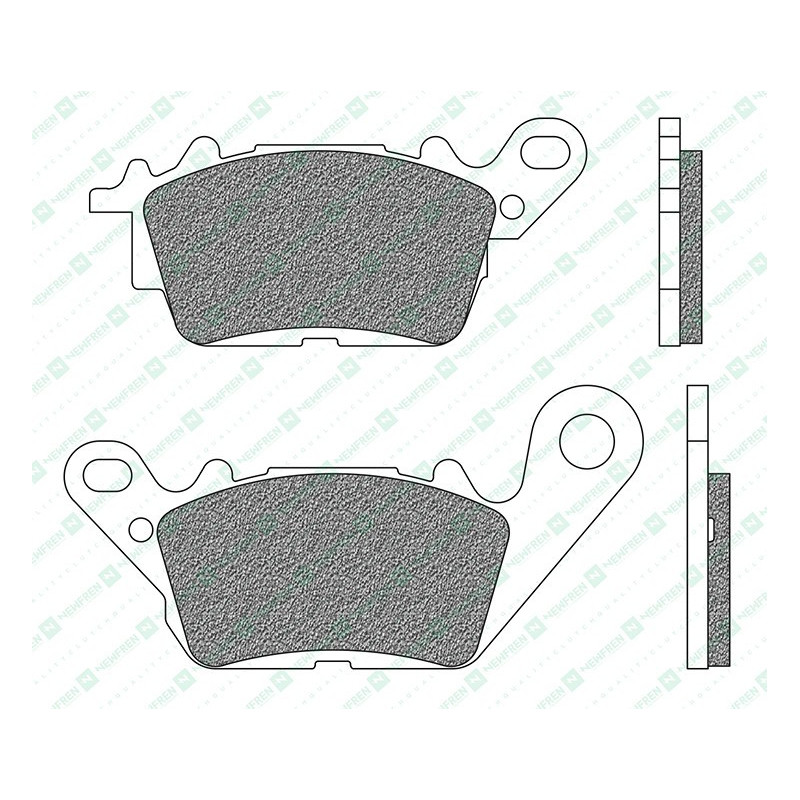 FD0535BE1-Newfren remblokken BE - ELITE ORGANIC