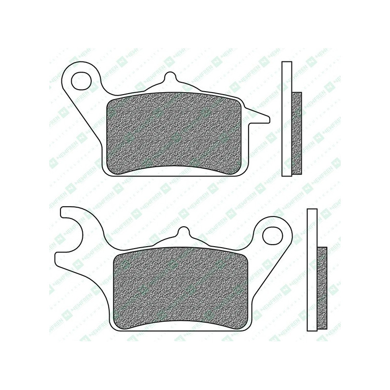 FD0539BE1-Newfren remblokken BE - ELITE ORGANIC