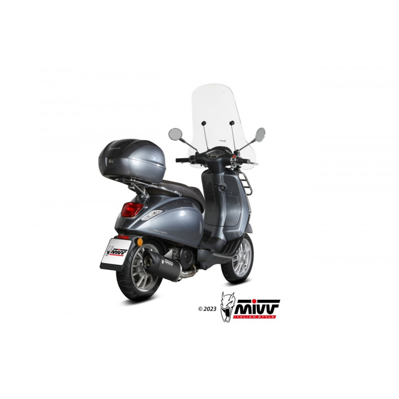 MIVV MOVER Rvs zwart PIAGGIO VESPA PRIMAVERA 150 21-23