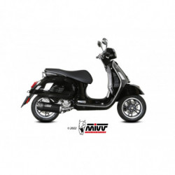 MIVV MOVER Rvs zwart PIAGGIO VESPA GTS 300 21-23
