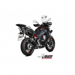 MIVV DELTA RACE Rvs zwart HONDA CB 500 X 21-23