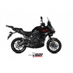 MIVV OVAL Rvs zwart KAWASAKI VERSYS 650 21-23