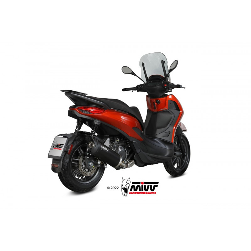 MIVV Uitlaat PIAGGIO BEVERLY 400 17-23