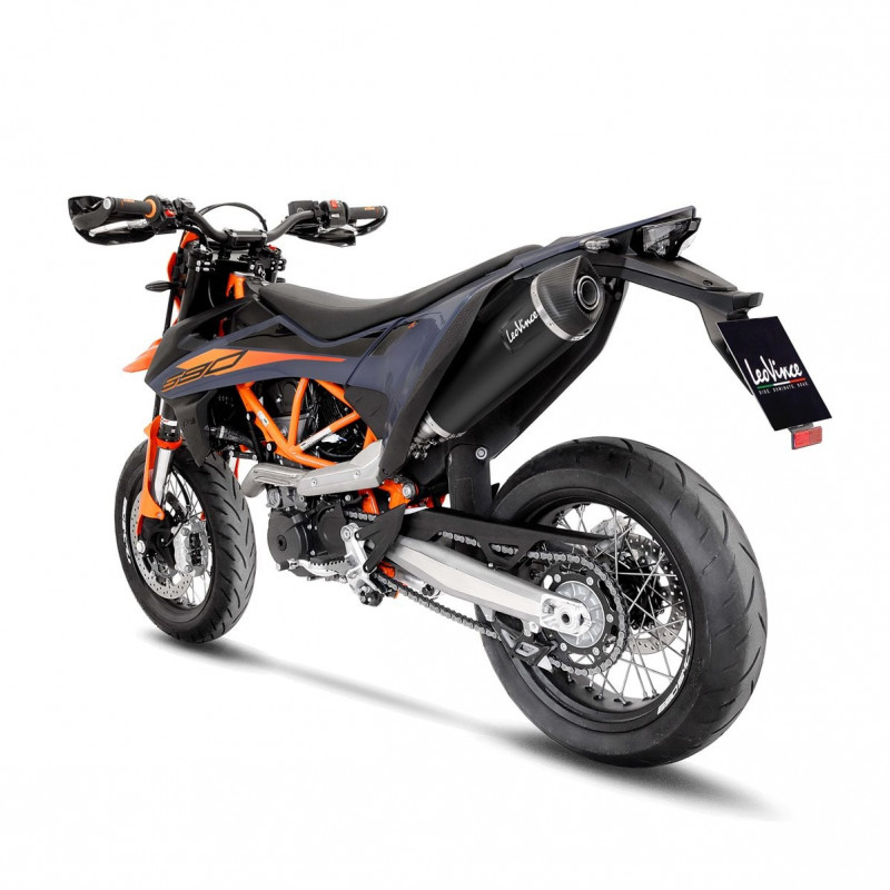 LeoVince LV Nero Rvs zwart KTM 690-Enduro SMC-R 19-23-GAS GAS 700
